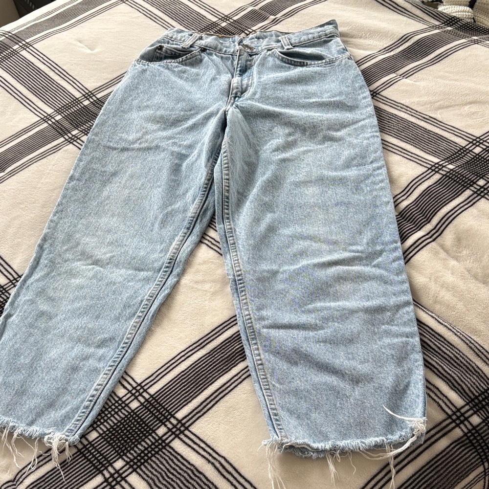 560 Student Levi Orange Tab Jeans - Picture 7 of 11